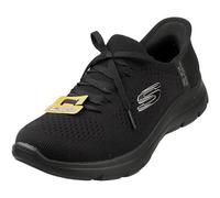 Skechers Slip Ins Summits New Daily Womens Ladies Blue Hands Free Trainers Size