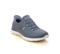Skechers Slip Ins Summits SLT Slate Blue Womens Trainers 150123