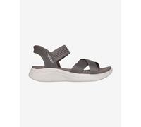 Skechers Women's Ultra Flex 3.0-Never Netter Hands Free Slip-ins Sandal, Dark Taupe, 6 UK