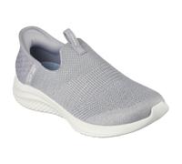 Skechers Slip Ins Ultra Flex LTGY Light Grey Womens trainers 149709 in a Plain Textile in Size 3