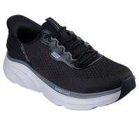 Skechers Slip On Shoe For Men D'Lux Vapor With Lace-up in Black/Charcoal, 5.5-13