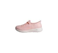 Skechers SlipIn Womens Trainers Peach Tex/Tr 6 UK