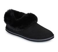 Women's Skechers Womens Cozy Campfire Suede Memory Foam Clog Style Slipper - Black - Size: 6
