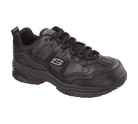 Skechers Work Footwear Soft Stride Shoe Black Size: UK9 Colour: Black, UK9 - EU43 - US10