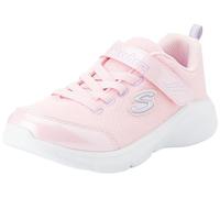 Skechers Girls Trainers, Light Pink Sparkle Mesh/Lavender Trim, 3 UK