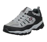 SKECHERS Sport Men's Afterburn M. Fit Wonted Loafer,Gray/Black,11.5 4E US