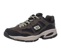 Skechers Sport Men's Vigor 2.0 Trait Memory Foam Sneaker Brown/Black 8 XW US