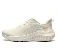 Skechers Womens Bobs Squad Waves Still Wading Trainers White