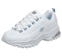 Skechers Sport Women's Premium Sneaker, White/Blue, 10