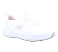 Skechers Men's Squad Sr Myton Sneaker, White Textile/Synthetic, 10 UK