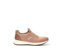 Skechers Women's Squad Sr Sneaker, Taupe Flat Knit, 7 UK