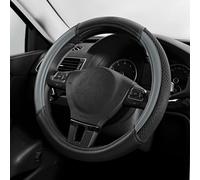 Skechers Steering Wheel Cover,Air Cool Mesh Leather Steering Wheel Cover Universal Fit 14" 1/2-15" Car Wheel Protector for Men Women Fit Suvs,Vans,Sed