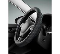 Skechers Steering Wheel Cover Leather Car Steering Wheel Covers 14.5-15 inch Anti-Slip Safety Comfortable Hexcomb Design Universal Fits for 95% Truc
