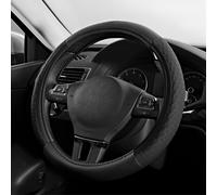 Skechers Steering Wheel Cover,Leather Steering Wheel Cover Hexcomb Design Embedded TPE Steering Wheel Universal Fit 14" 1/2-15" Car Wheel Protector fo