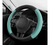 Skechers Steering Wheel Cover,Leather Steering Wheel Cover Hexcomb Design Embedded TPE Steering Wheel Universal Fit 14" 1/2-15" Car Wheel Protector fo