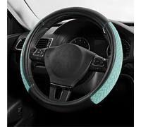 Skechers Steering Wheel Cover,Max Cushioning Leather Steering Wheel Cover Universal Fit 14" 1/2-15" Car Wheel Protector for Men Women Fit Suvs,Vans,Se