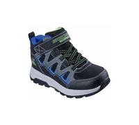 Skechers Storm Blazer Drizzle Squad Fashion Boot, Black & Blue Synthetic/Black Textile/Charco, 10.5 UK Child