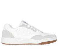 KOOPA White Leather And Suede Skechers White 10