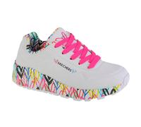 Skechers Street Uno Lite Lovely Luv Trainers White EU 31 Girl