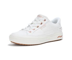 Skechers Street Womens,Arch FIT Arcade-See YA There,WHT,7.5 M US
