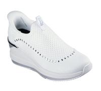 Skechers Street Womens,The Triple Wedge - CLARITI,WHT,7.5 M US