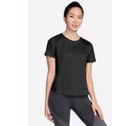 Skechers Stride Performance Tee Womens Black Activewear T-Shirts Nylon - Size Medium