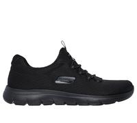 Skechers Summer Blush Womens Black Slip On Casual Sports Walking Trainers