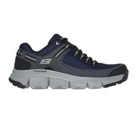 Skechers Men's Sneaker Summits at Upper Draft – Navy Synthetic/Mesh/Gray Trim, UK 11