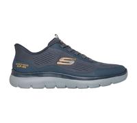 Skechers Summits Slip M CCOR Charcoal grey Mens trainers 233047 in a Plain Textile in Size 9