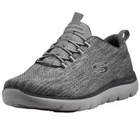 Skechers Summits Mens Charcoal Slip On Trainer