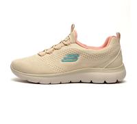 Skechers Summits Nature Womens Memory Foam | Slip On Shoes | Natural /Multi | UK Size 6