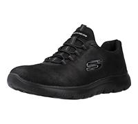 Skechers Summits Oh So Smooth Womens Black Trainer
