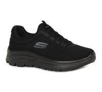 Skechers Women's Summits Plus Summer Haze Trainers, Black, 4 UK