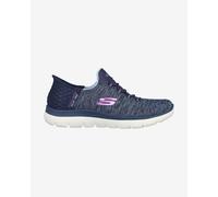Skechers Summits Slip-Ins Shoes Blue Pink Women - 38
