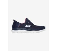 Skechers Women's Summits Diamond Dream Trainer, Navy, 4 UK Wide