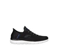 Skechers Summits Slip-Ins Trainers - Black Mesh, Black, Size 9, Men Black