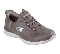 Skechers Womens Summits Unknown Trail Sneaker, Brown Mesh Lavender Trim, 4 UK