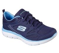 SKECHERS Womens Skechers Summits Suited Trainers Navy/Blue 7
