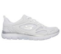 SKECHERS Womens Summits Suited White/Silver 8