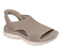 (, ) Skechers Summits Sweetly Evolved Textile Women's Taupe Standard Sandals