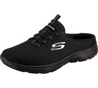 Skechers Summits Mule BBK Black Womens slipper mules 149529 in a Plain Man-made in Size 4
