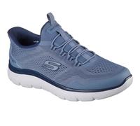 Skechers Summits Top Rate Textile Men's Slate Standard Trainers UK 6