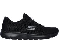 Skechers Summits Womens Training Shoes Black Gym Workout Cushioned Trainers