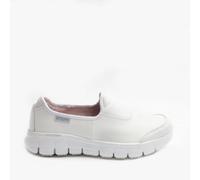 Skechers Women's Sure Track Health Care Professional Shoe, White , 6 UK medium