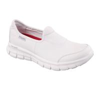 Skechers Women's Sure Track Health Care Professional Shoe, White , 5 UK medium