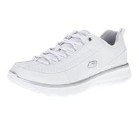 Skechers Synergy-Elite Status, Women's Low-Top Trainers, White, 5.5 UK (38.5 EU)