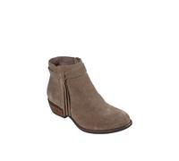 Skechers Texas Modern Western Tassel Wrap Western Boot W/ Memory Foam, Taupe, Size 3, Women Taupe