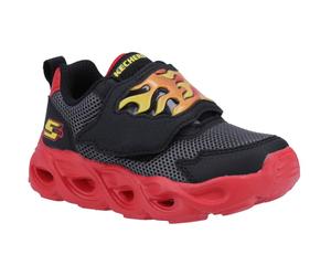 Skechers Thermo-Flash Flame Flow Boys Trainers Sneaker 400104N Hook loop and