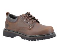 Skechers Tom Cats Dark Brown Lace Mens Shoes Leather