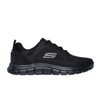 Skechers Men's Track Broader Sneaker, Black Mesh/Pu, 10 UK
